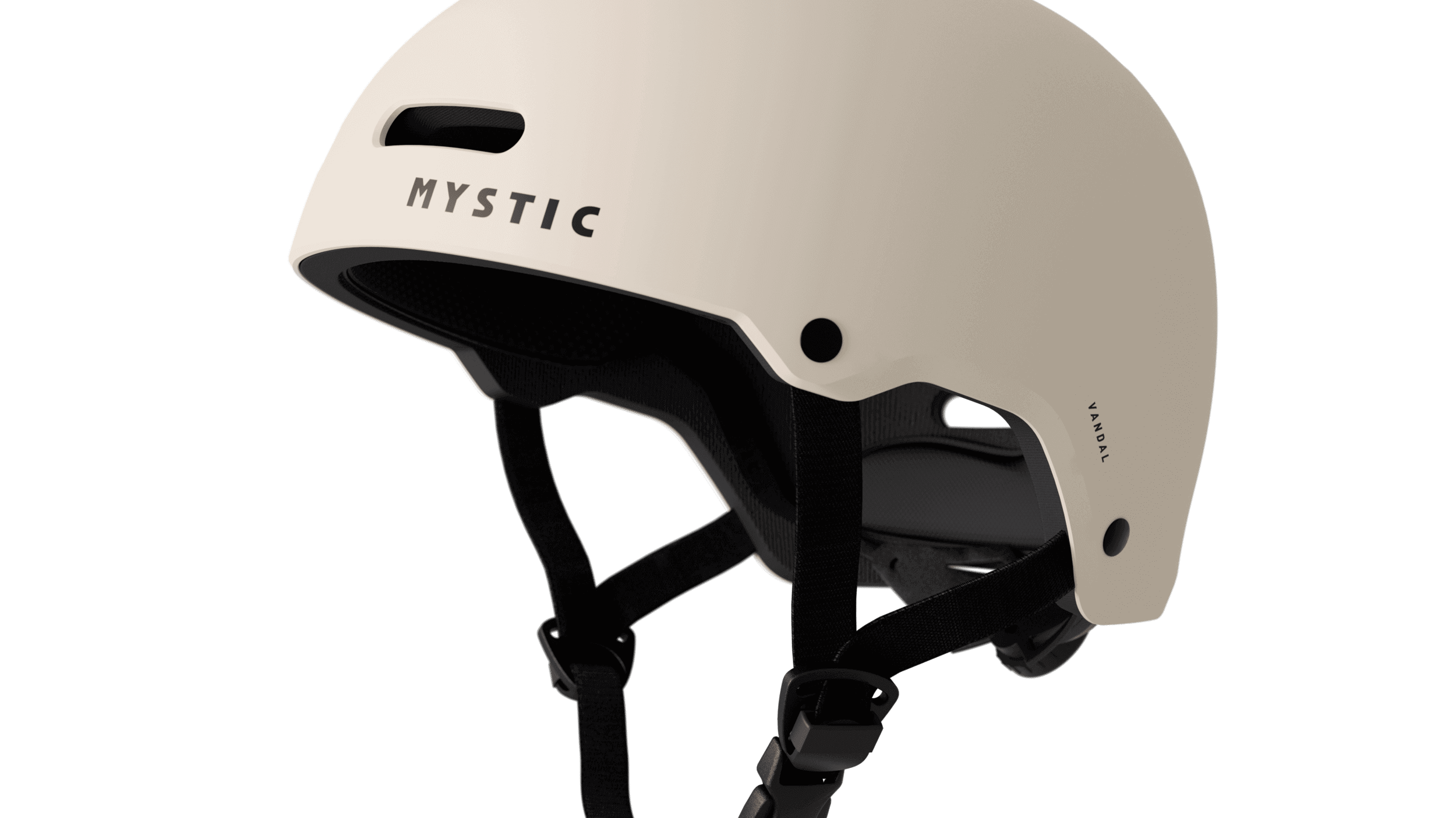 Mystic Helmets Compared | Vandal vs Vandal Pro vs Legacy - Mystic helmet in beige color.