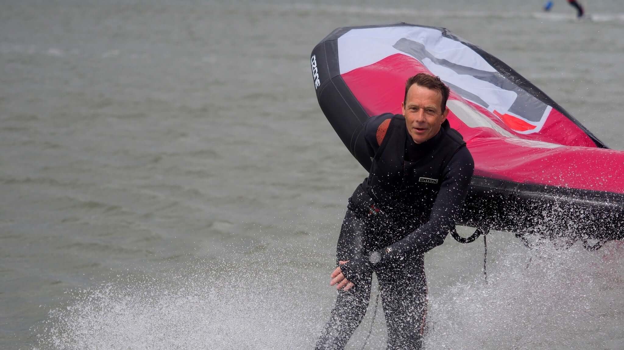 Wing Foiling at West Kirby Marine Lake, Wirral, North West (The BEST SPOT?)