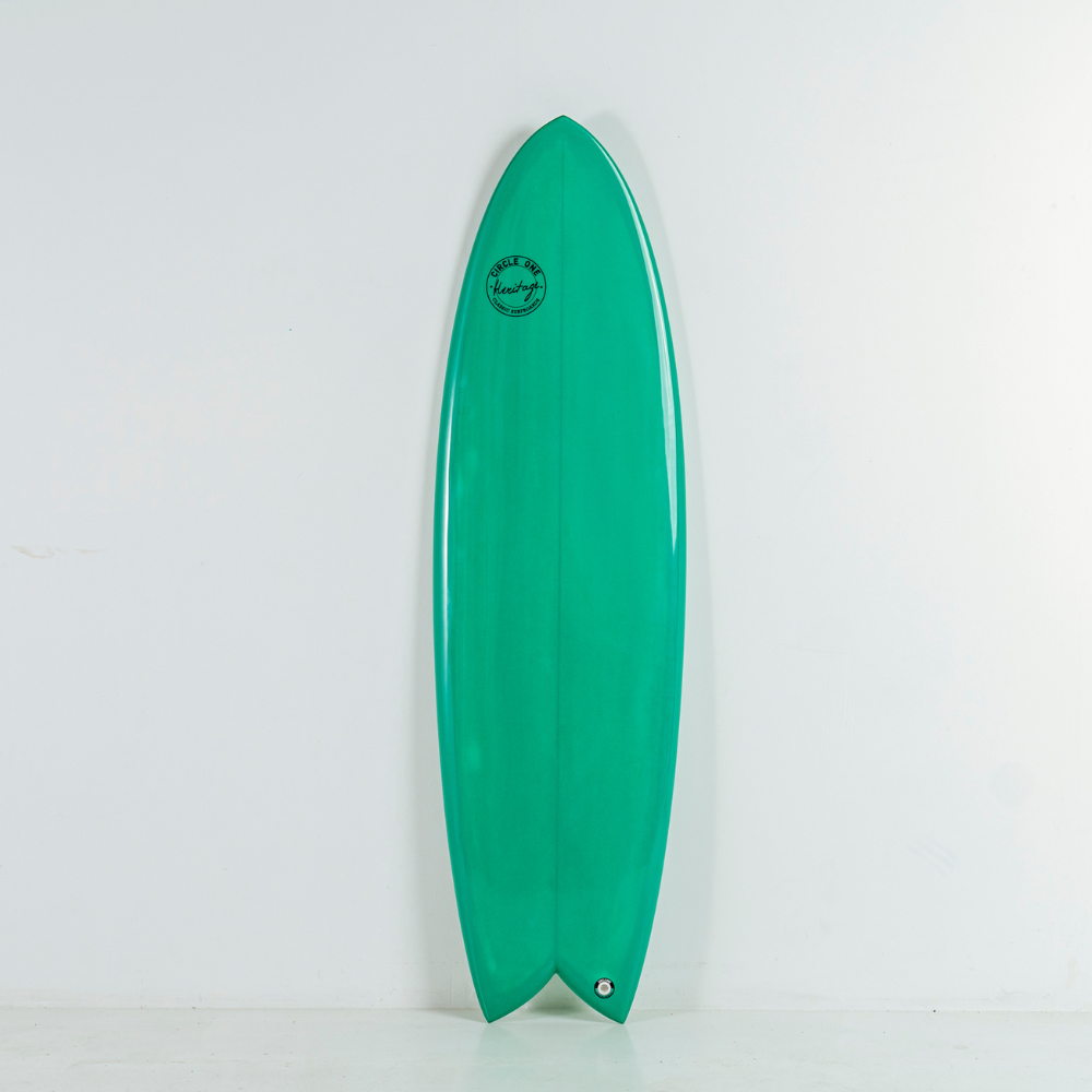 Circle One Heritage 5'11" Twin Fin Fish – product photo 2
