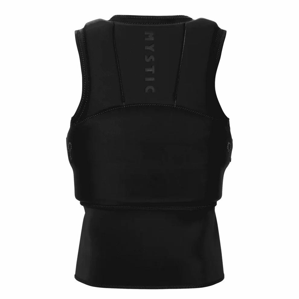 Mystic Endure Wing Impact Vest | Wingfoil Impact Vest - Back view of the padded impact vest for wingfoiling.