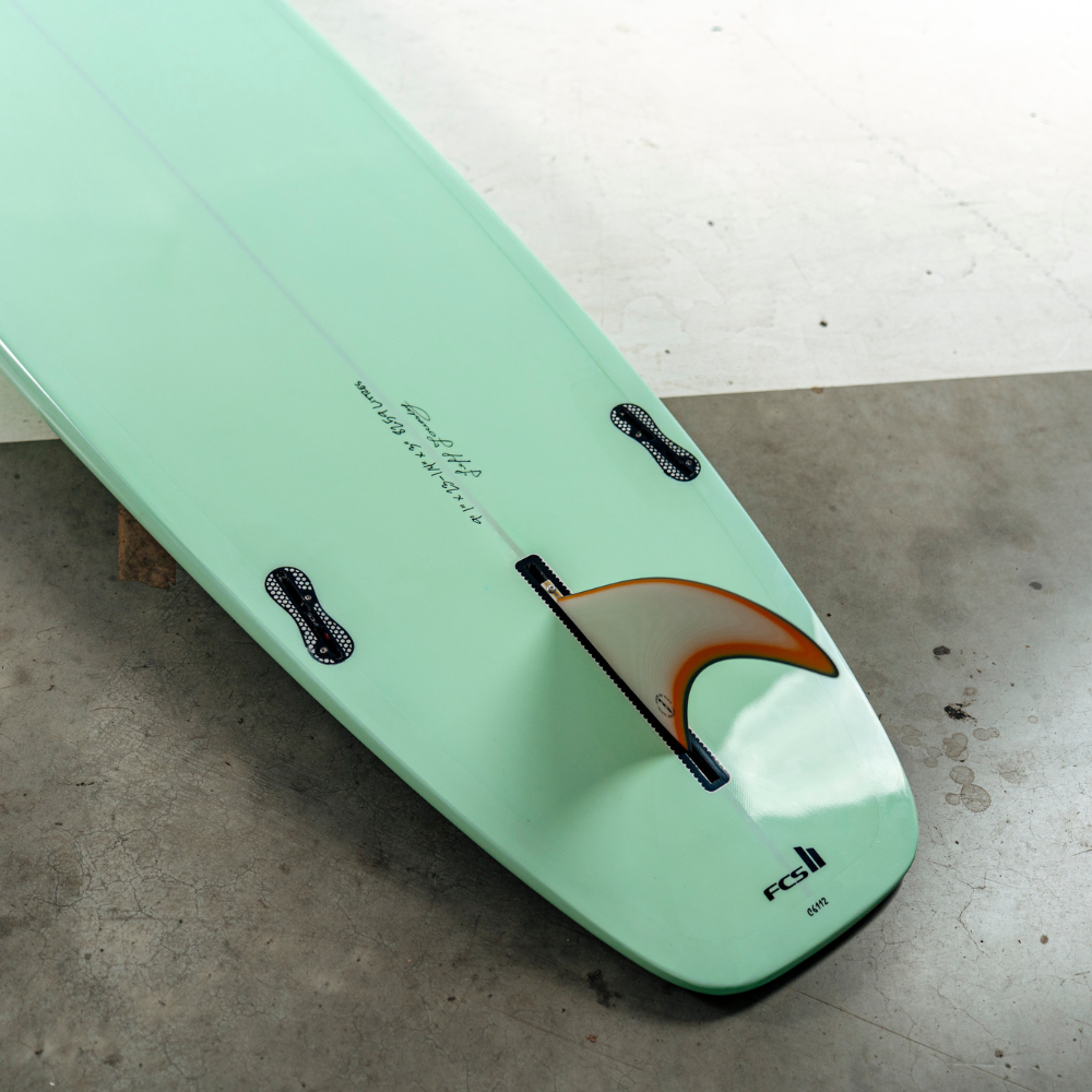 Circle One 9'1 Heritage Longboard – gloss tint retro longboard