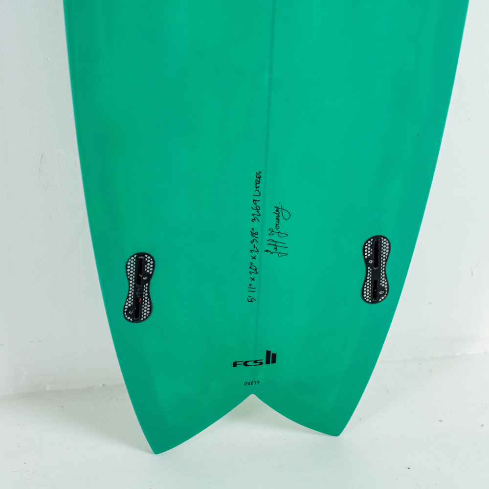 Circle One Heritage 5'11" Twin Fin Fish – product photo 9