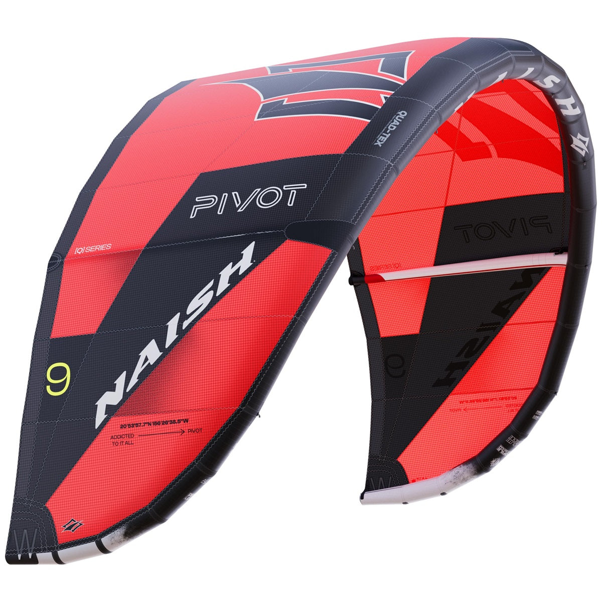 Naish Pivot Q Kite – Red – Northern Watersports