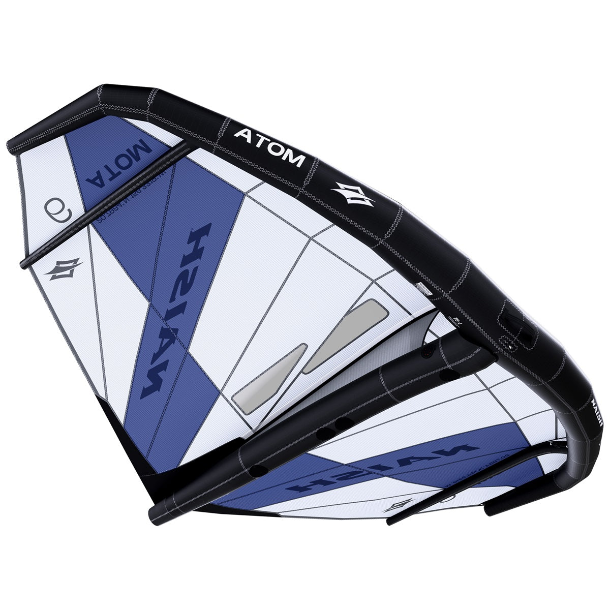 Naish Atom White/Blue canopy – Northern Watersports