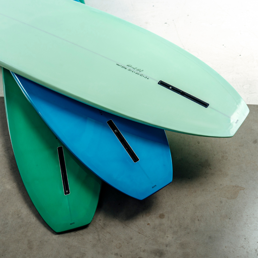 Circle One 9'6 Heritage Noserider – gloss tint retro longboard