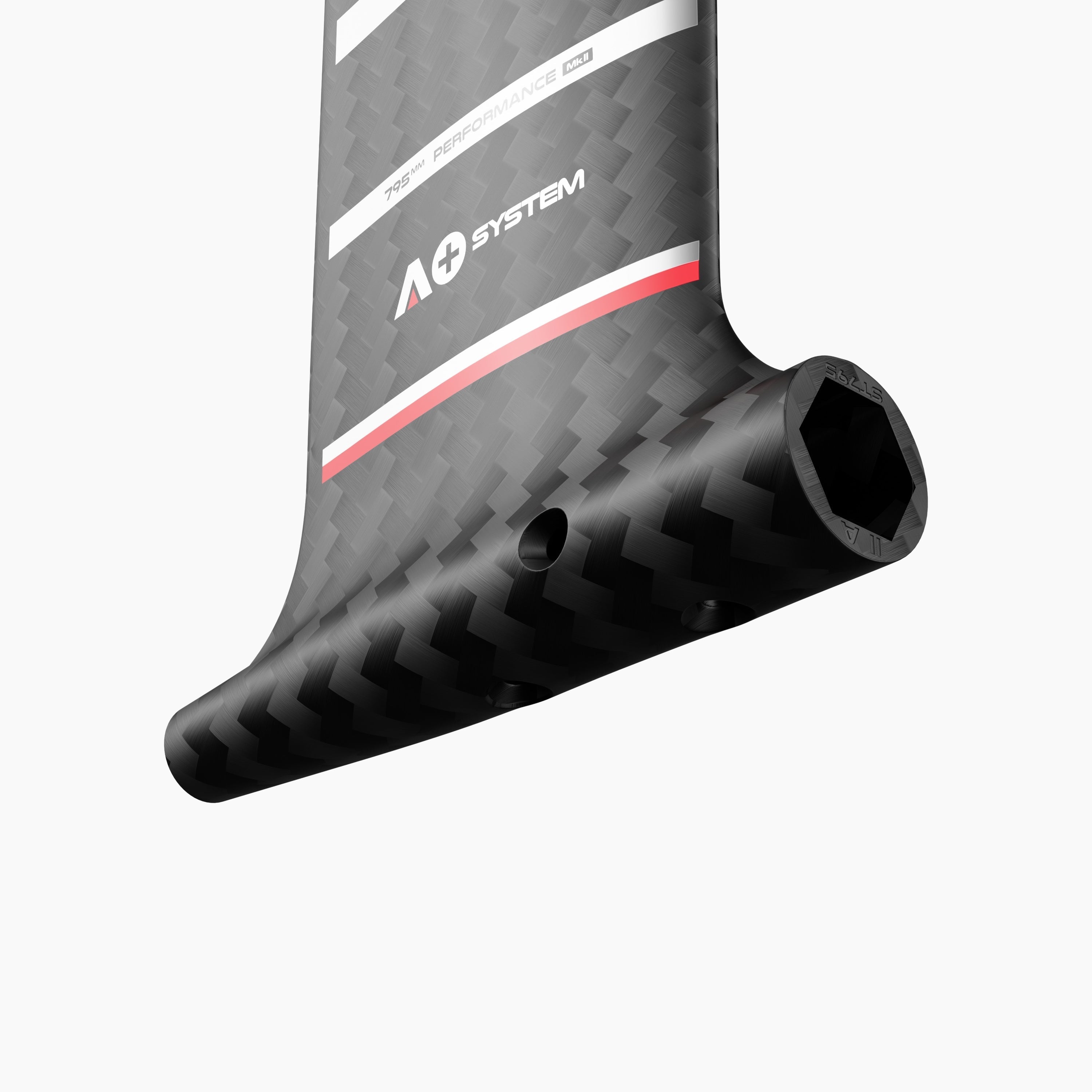 Armstrong Performance MkII Carbon Mast detail