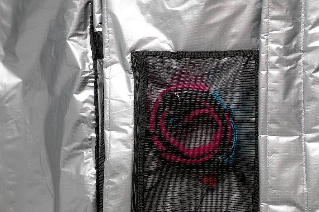 foil board company travel bag for wingfoil equipment. Internal pouch for gear