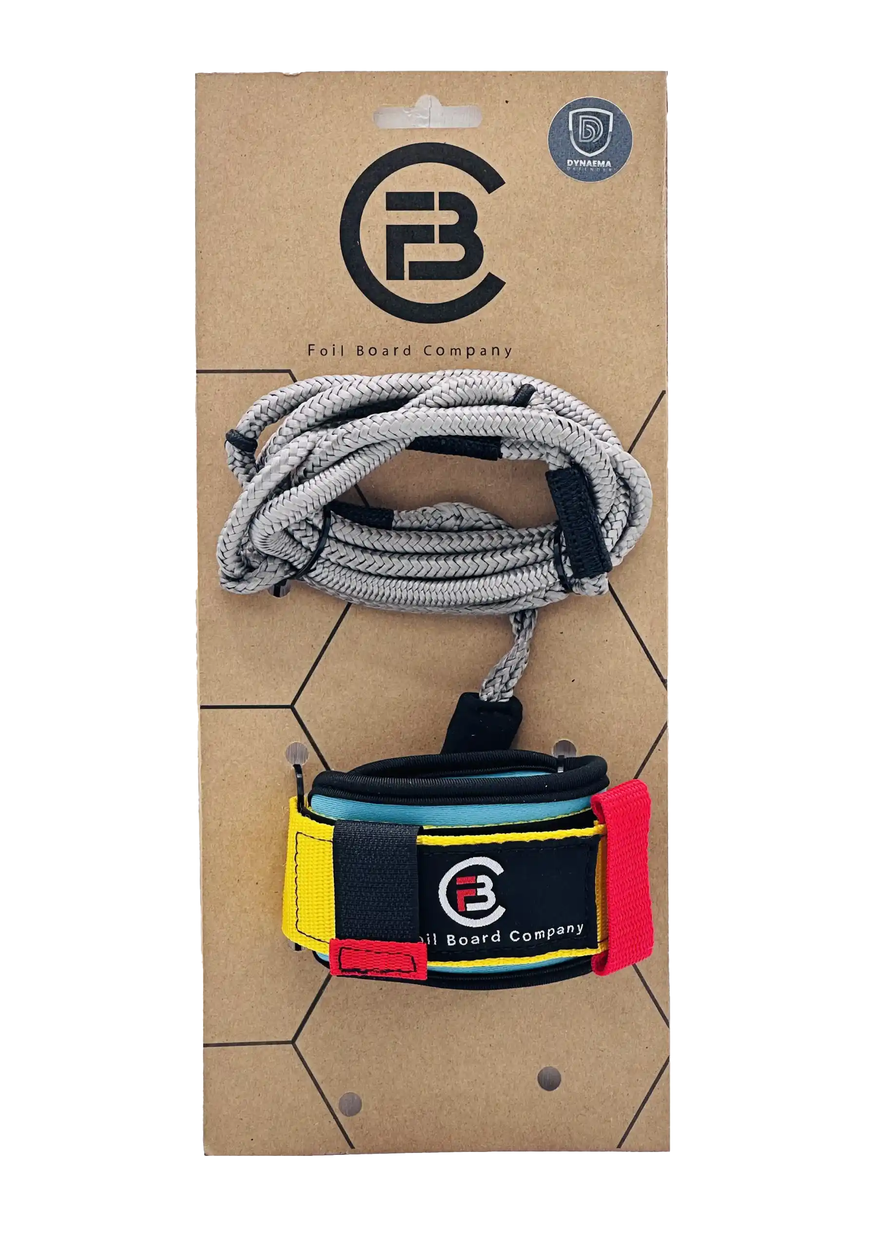 FBC Wingfoil Wrist Leash - RAD V2, designed for performance and durability, features Dyneema cord with ergonomic wrist strap.