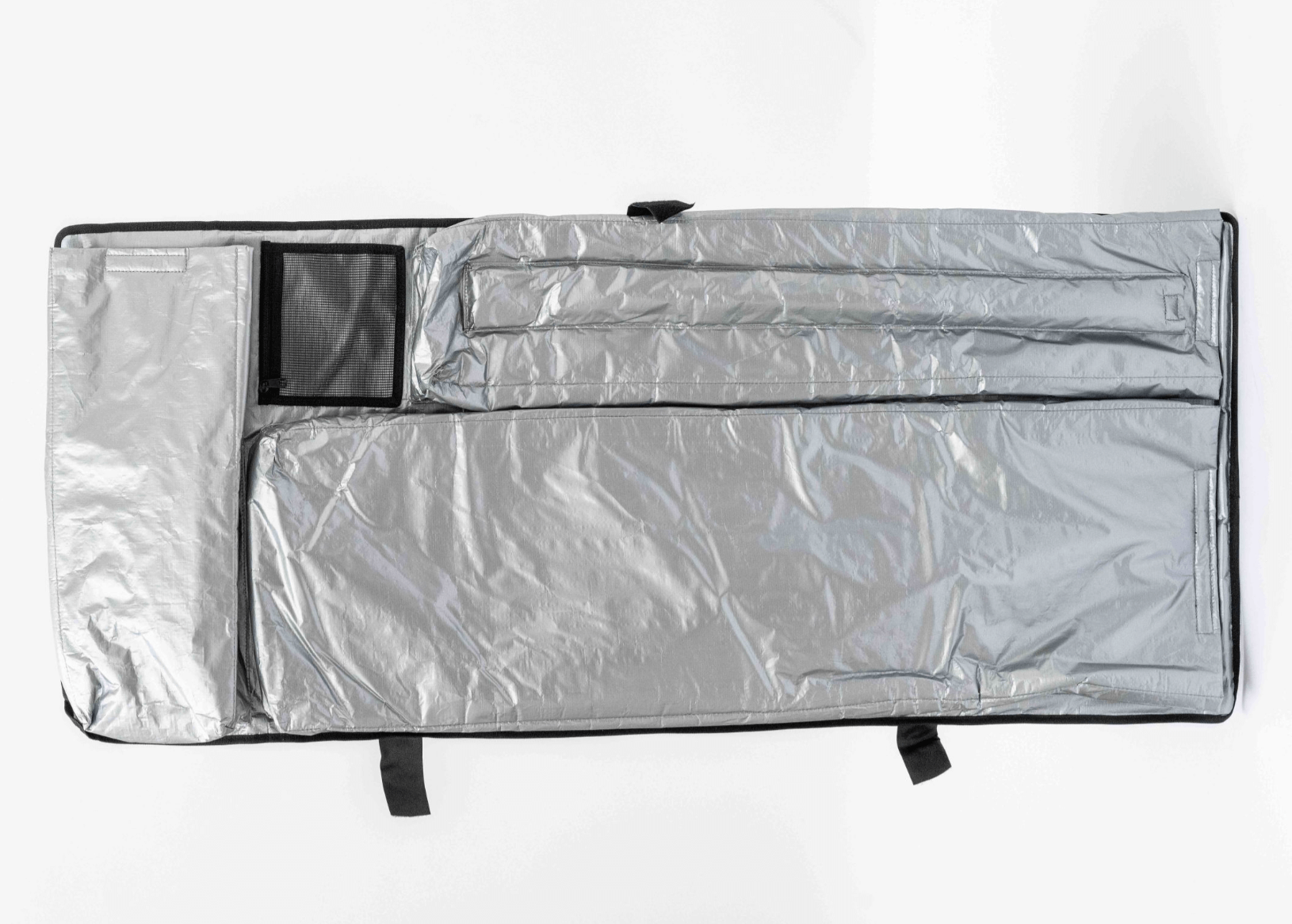 FBC Wingfoil travel bag V2 in silver, designed for lightweight travel and maximum protection for wingfoils.