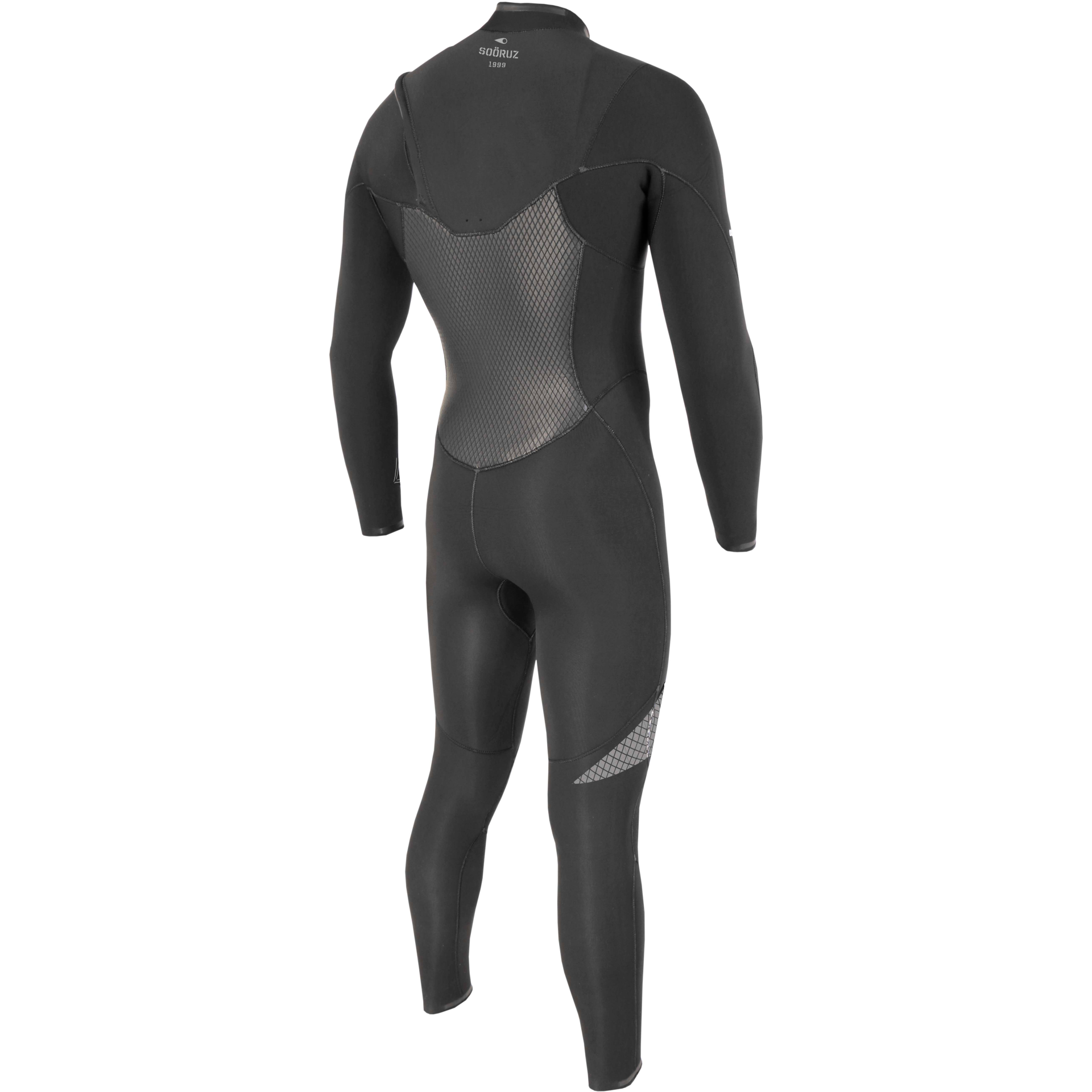 Sooruz FIGHTER 5/4/3 Fullsuit Chest Zip - Black (H22)