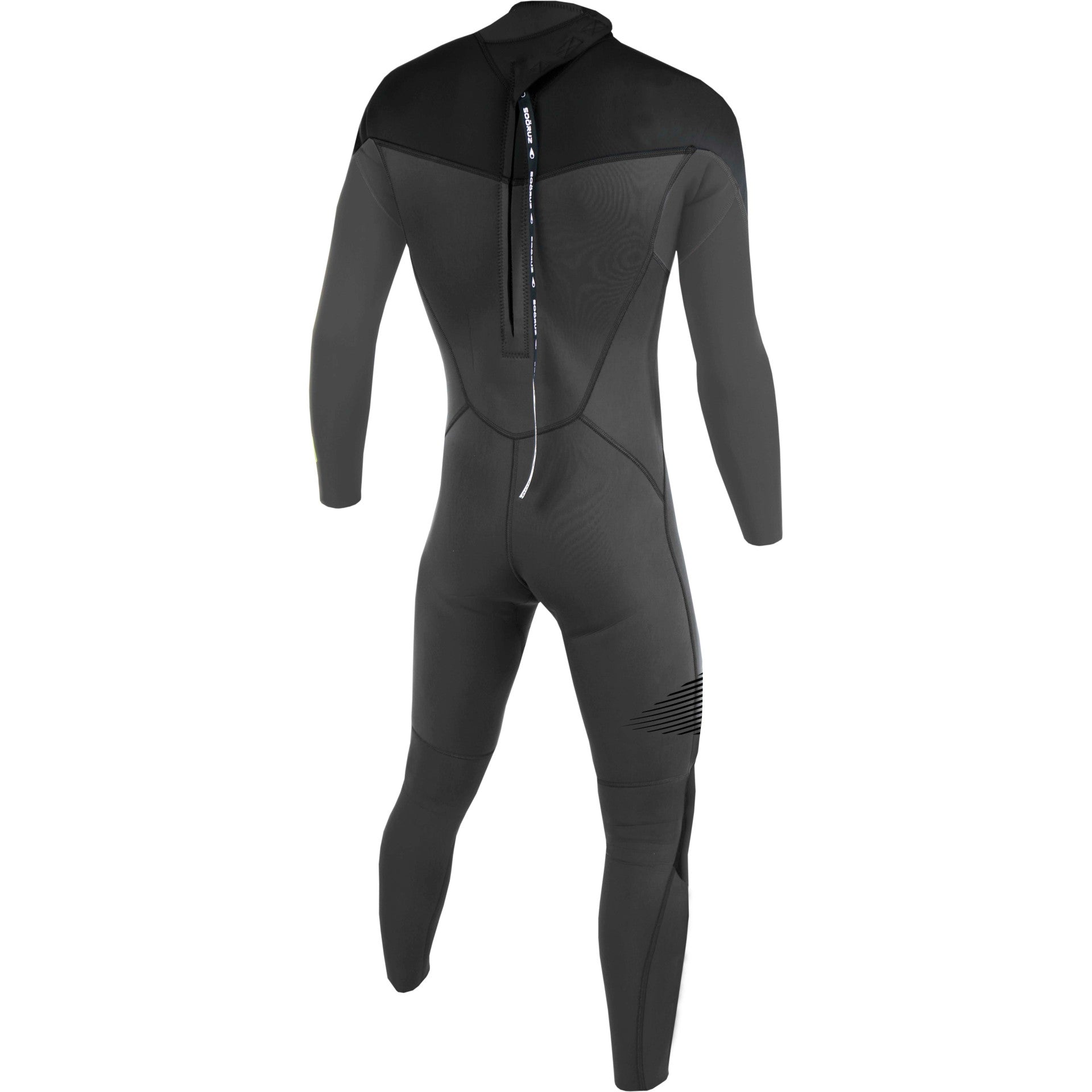 Sooruz FLY+ 5/4 Mens Fullsuit Back Zip - Grey (H22)