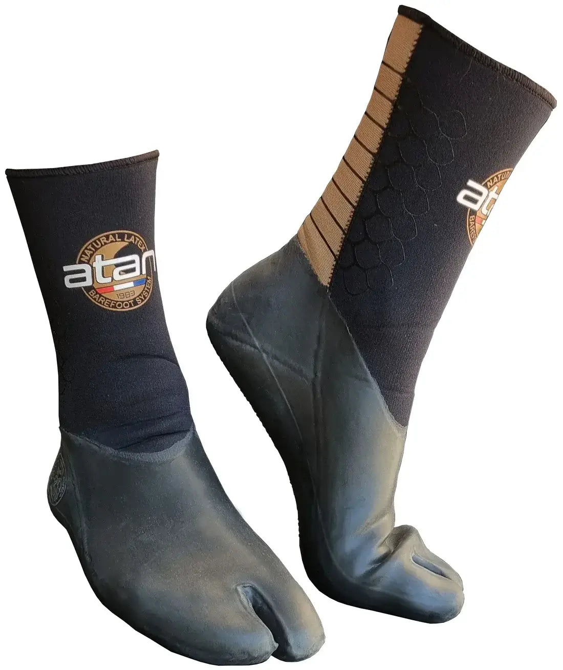 Atan Maddison GECKO Split Toe Boots 3mm | Barefoot Feel Wetsuit Boots with unique split-toe design.