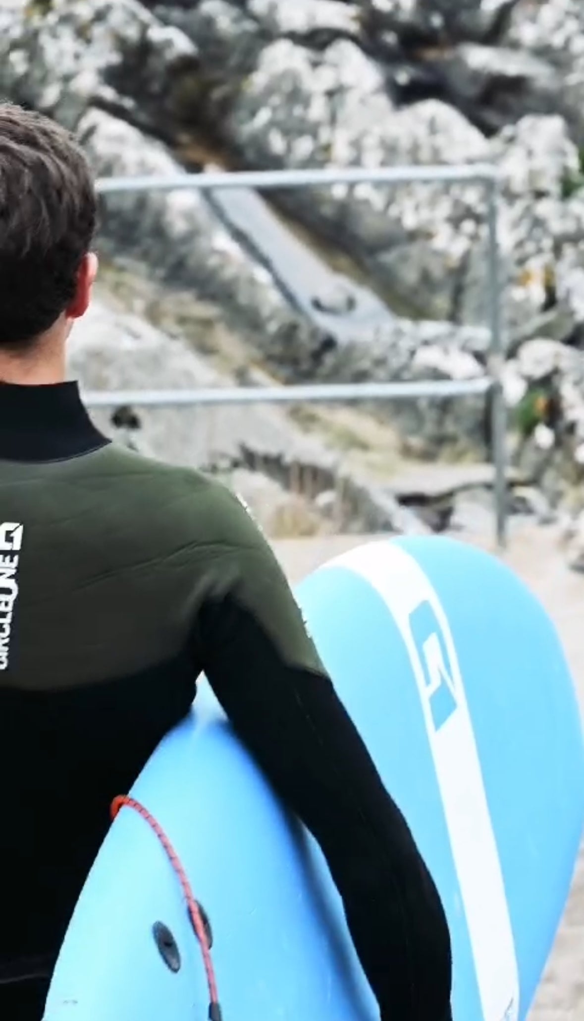 Circle One SSR 7ft x 23in Softboard – on the beach