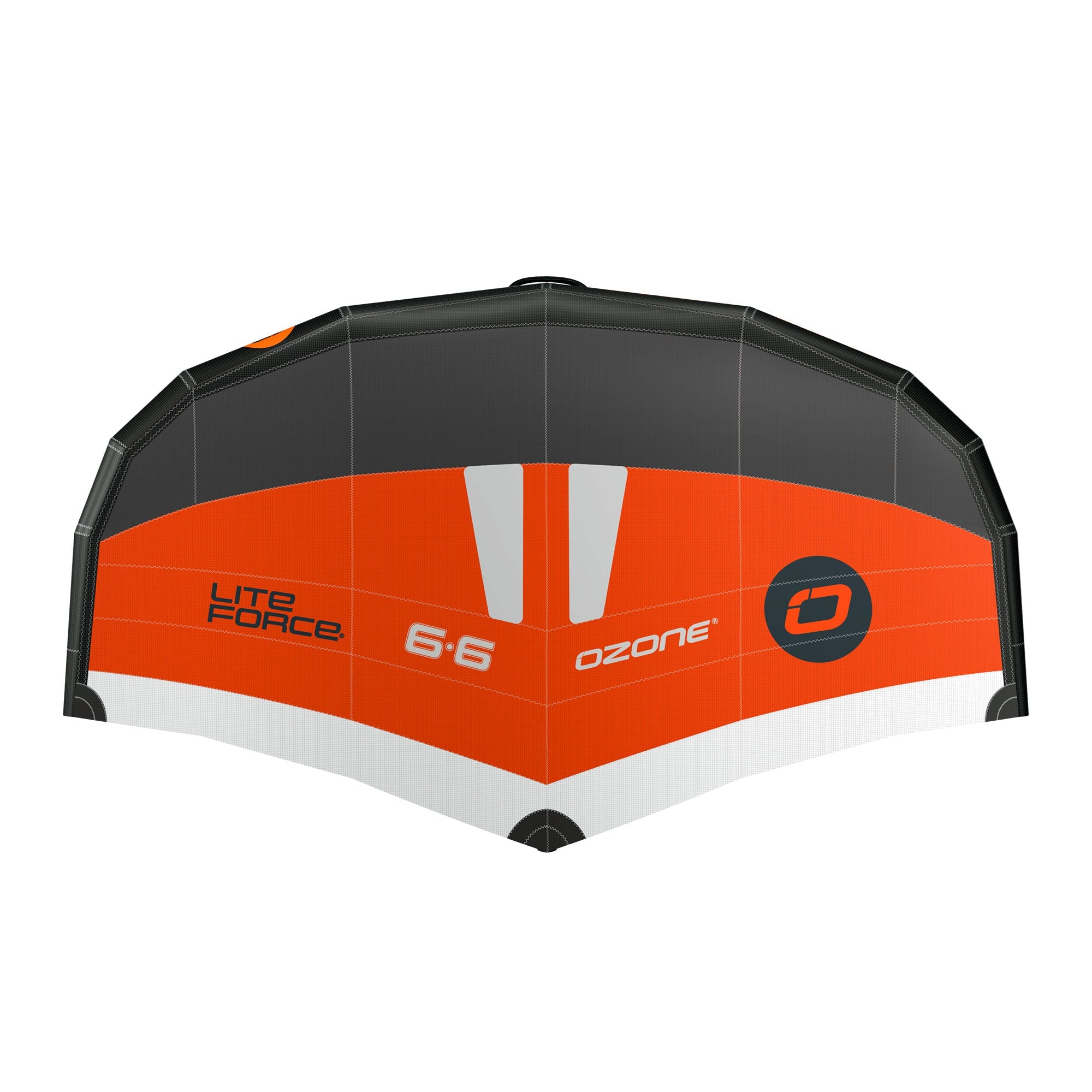 Ozone Liteforce V2 Wing in Carbon Orange/White