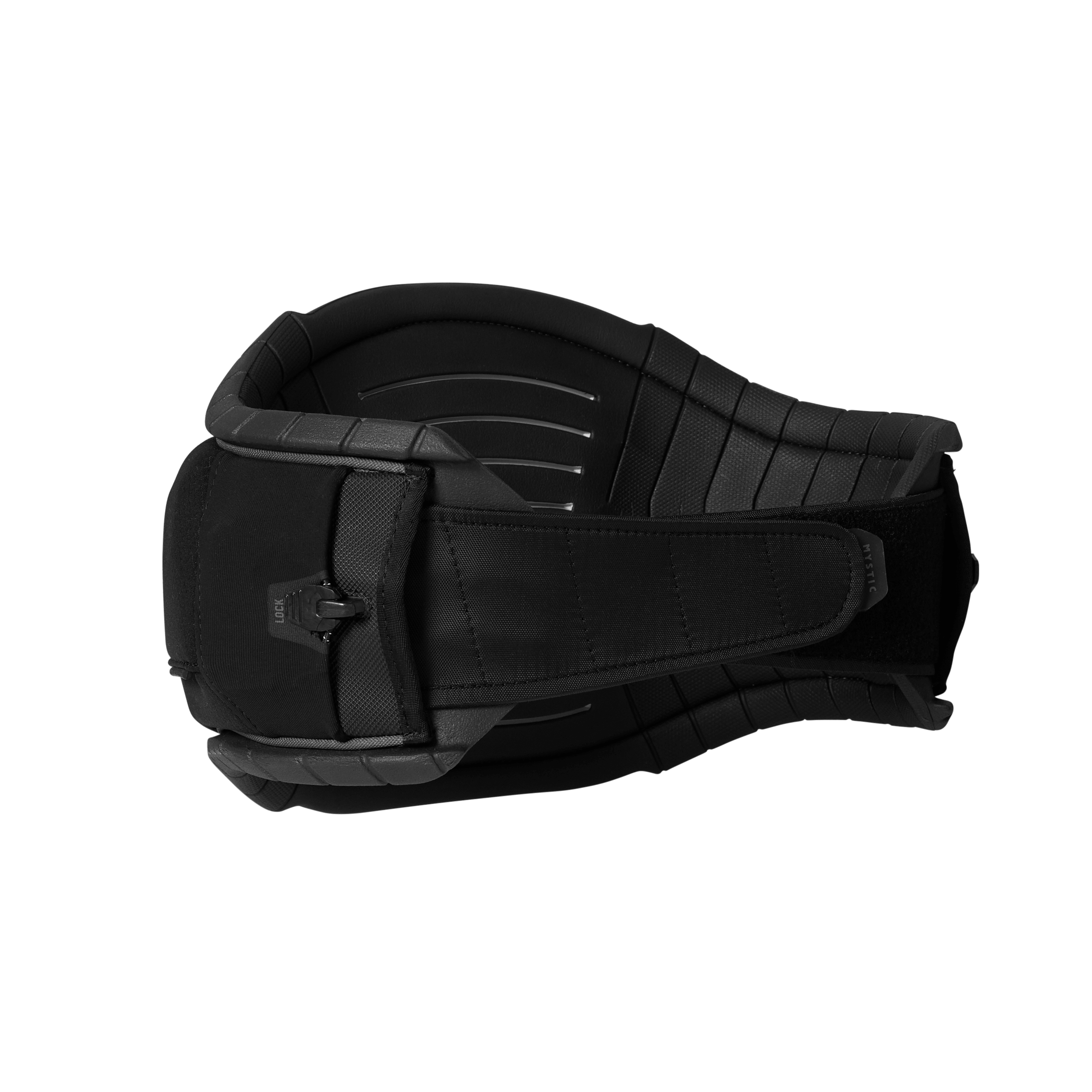Mystic Stealth Waist Harness - 2026, carbon composite shell, lightweight kitesurfing harness.