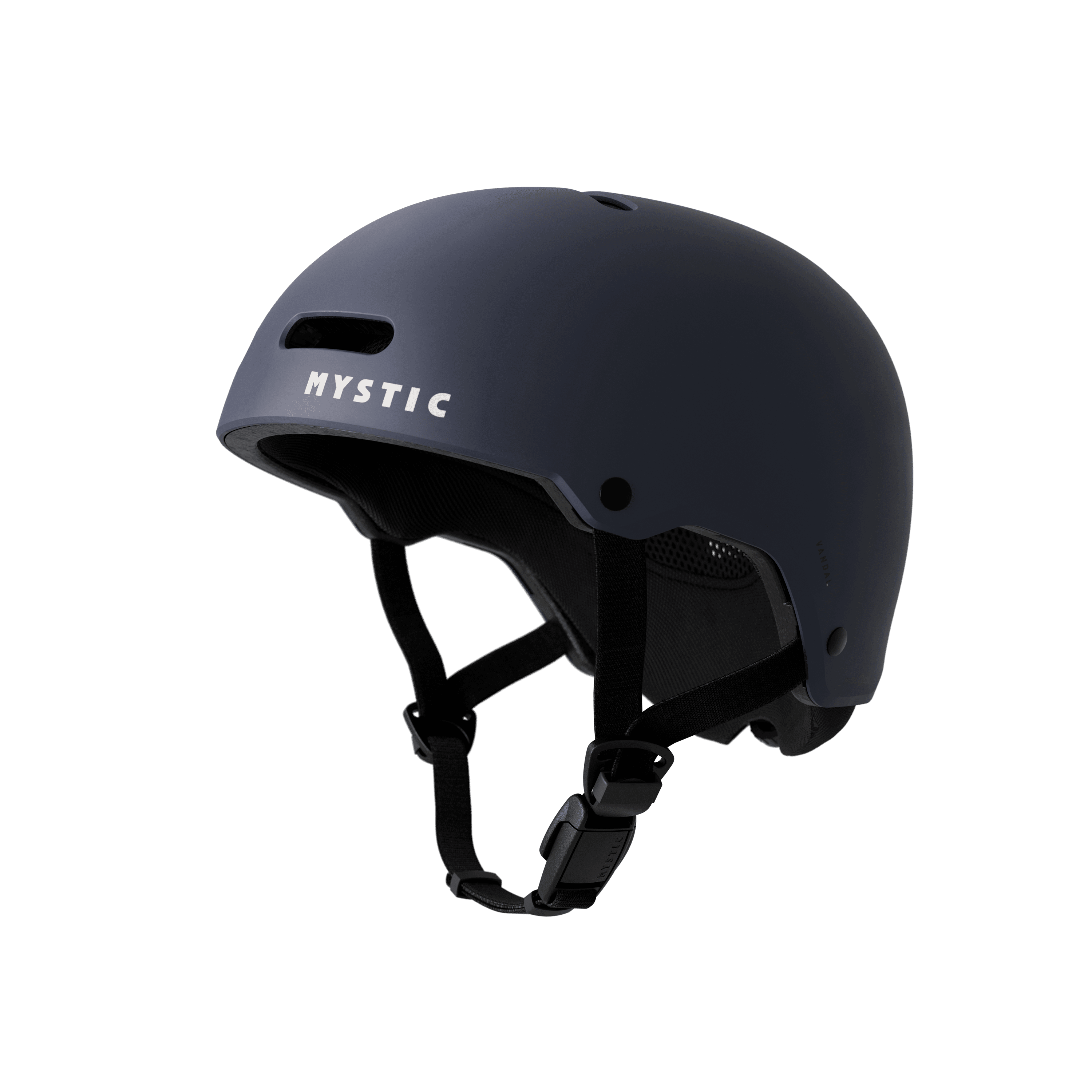 Mystic Vandal Helmet – High-Impact Watersports Protection 2026 in sleek dark design, ideal for ultimate safety and comfort.