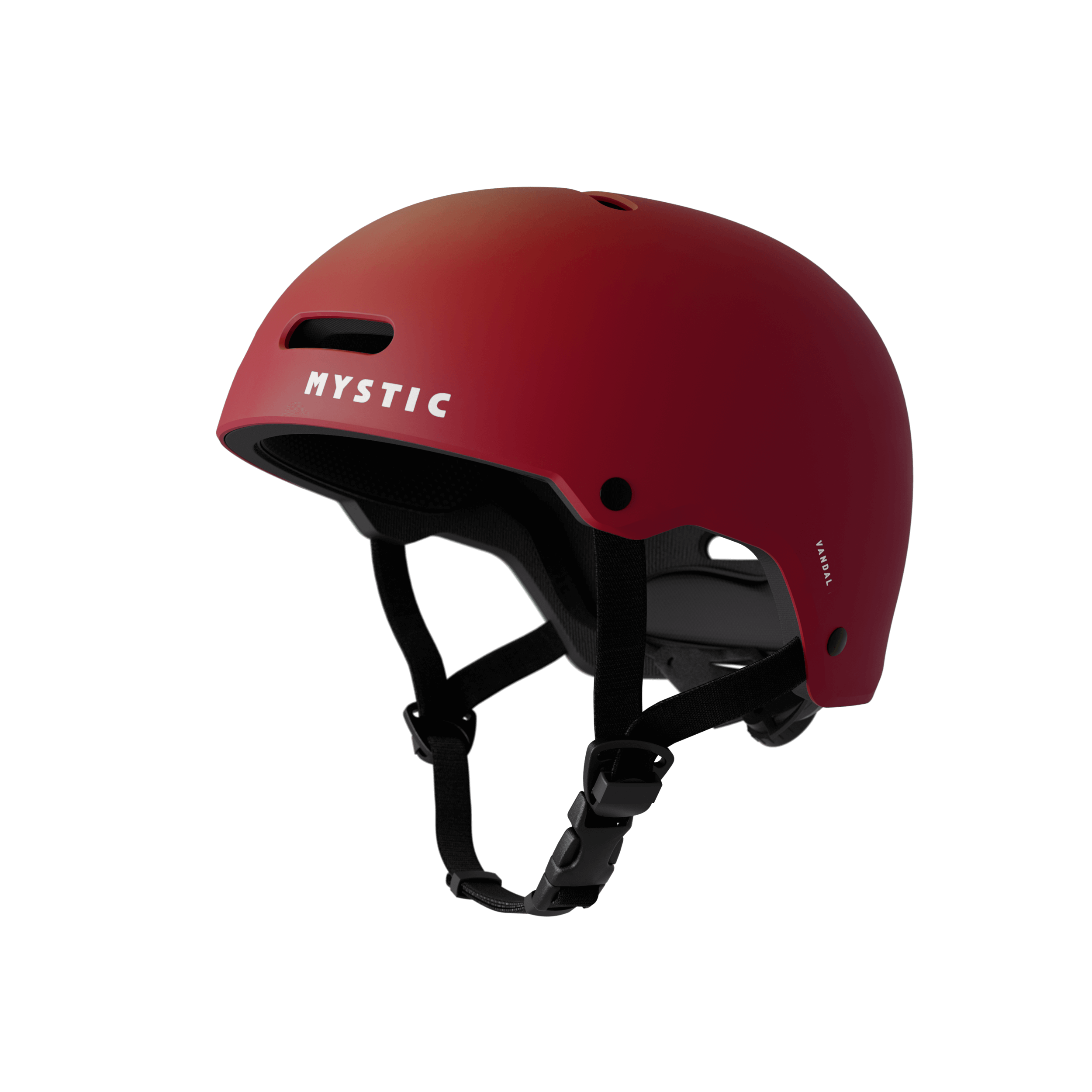 Mystic Vandal Helmet – High-Impact Watersports Protection 2026 in red, ideal for safety and comfort in watersports.