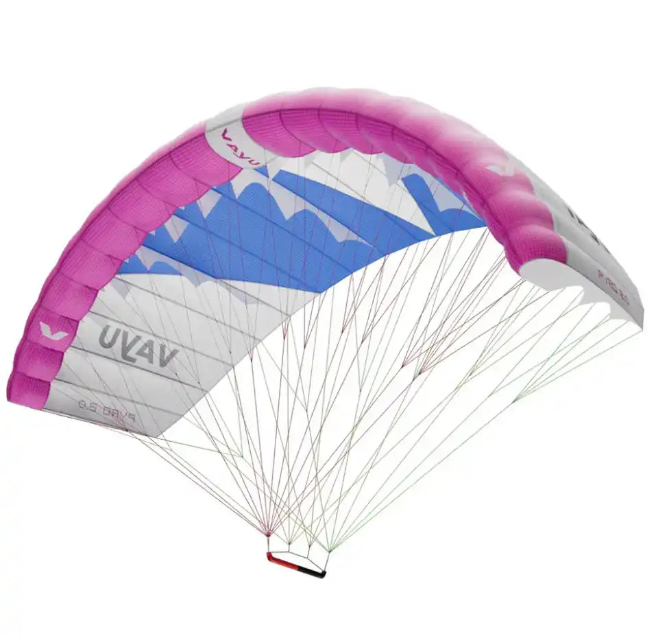 VAYU PYRO 2026 | Parawing in pink and blue, designed for balanced foil-assisted riding.