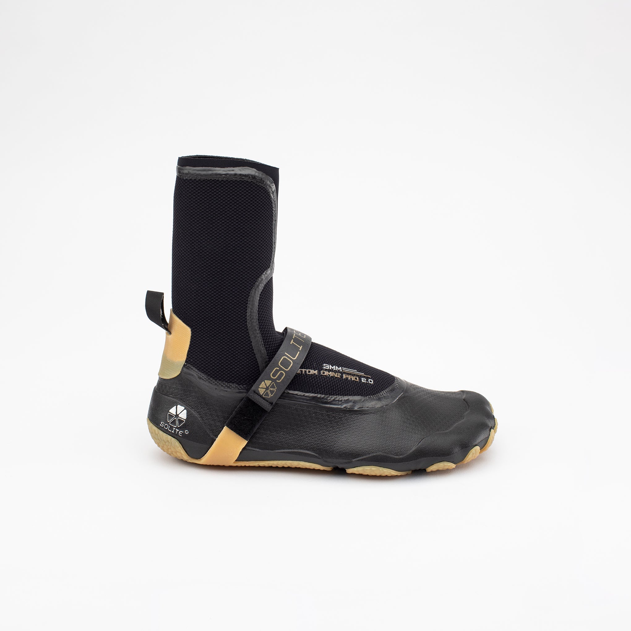 SOLITE - 3mm Custom Omni Pro 2.0 Watersport Boots side view with sleek design and protective fit.
