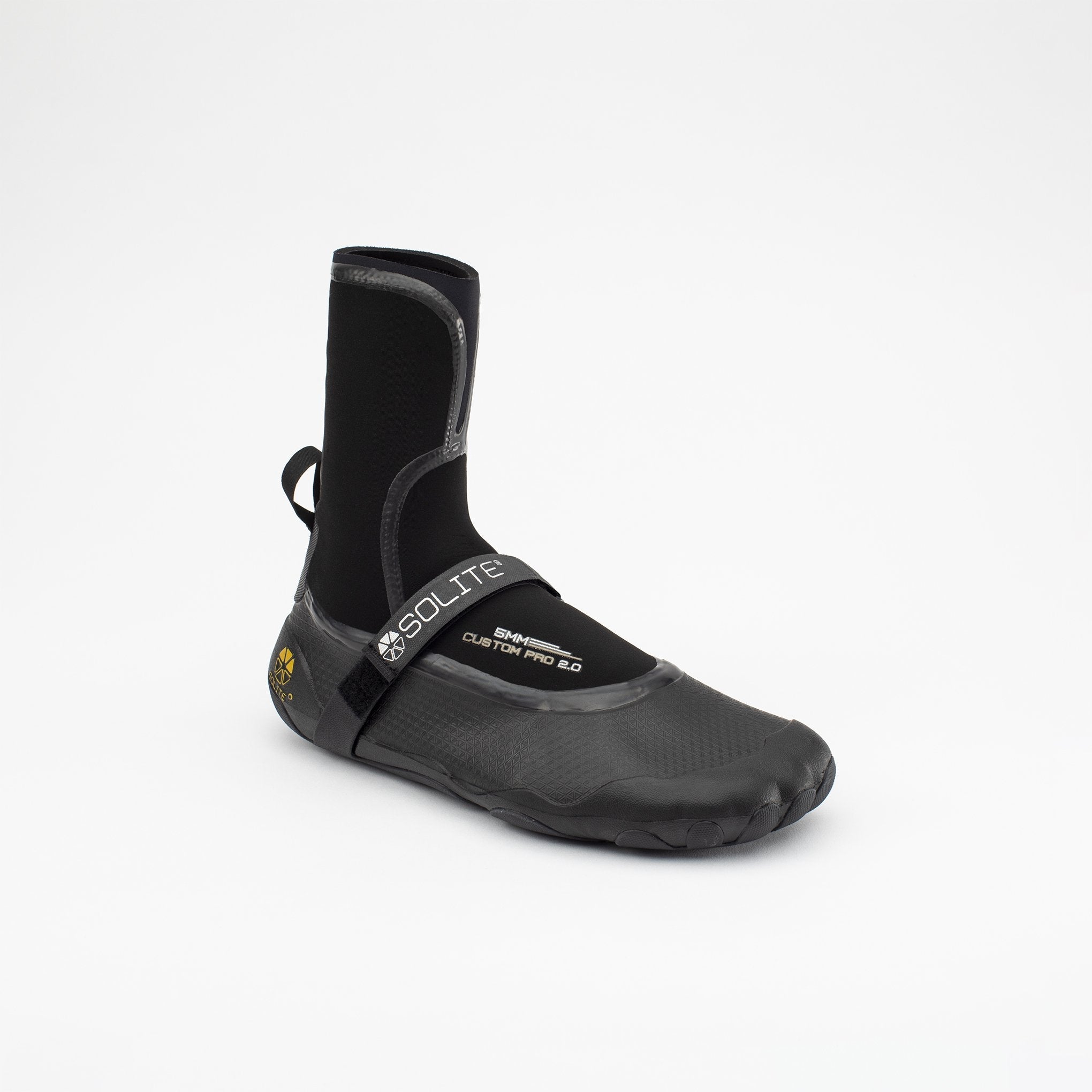 SOLITE - 5mm Custom Pro 2.0 Watersport Boots, designed for comfort in water temperatures 7C/45F and above.