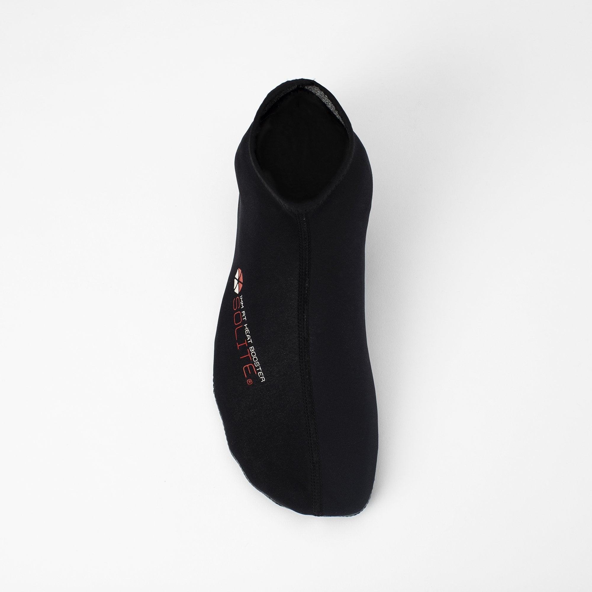 2021 Round Toe 1mm Neoprene Heat Booster Socks in black, designed for warmth in cold water activities.