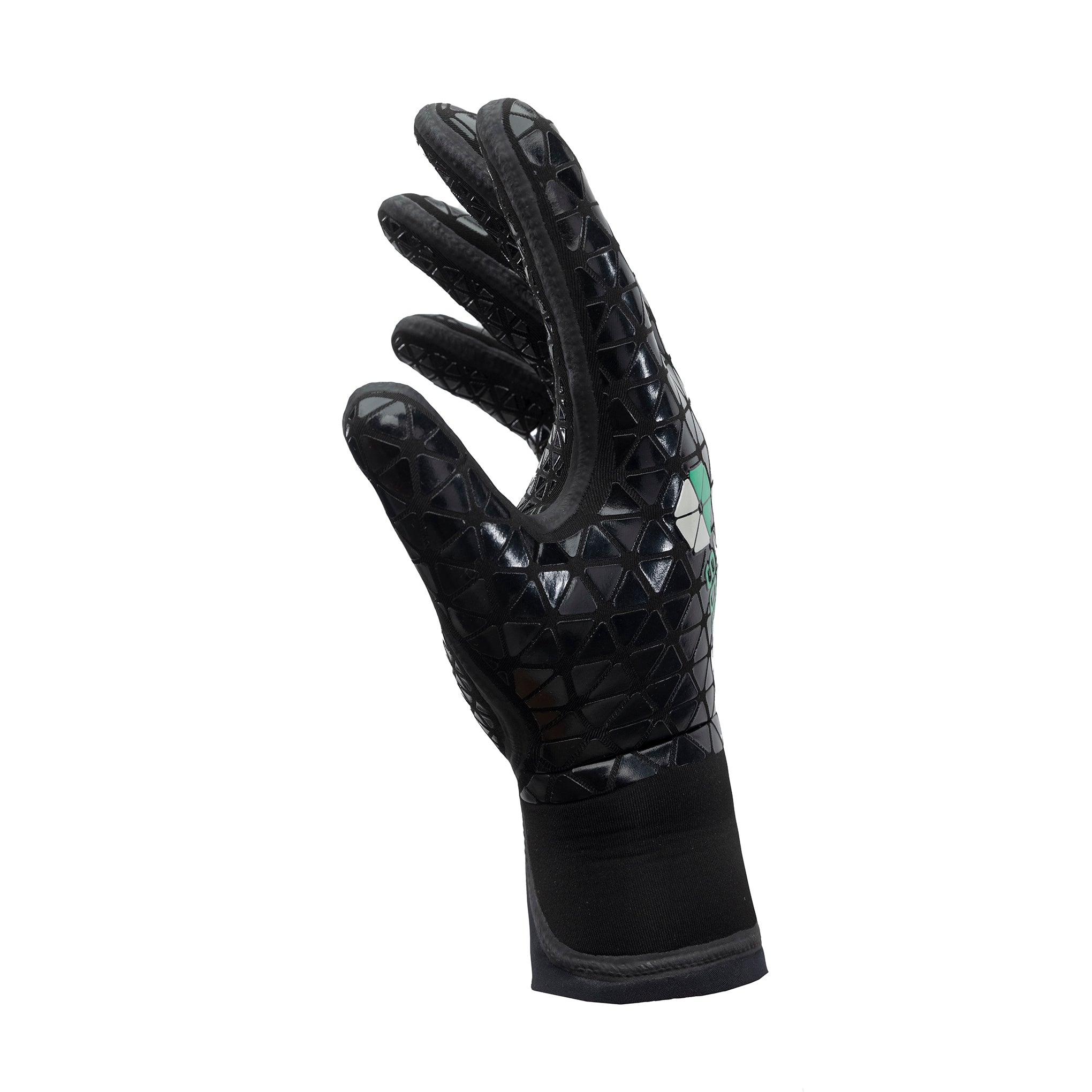 3:2 Gauntlet Wetsuit Glove in black, designed for optimal comfort, fit, and flexibility, ideal for water temperatures 45F/7C+