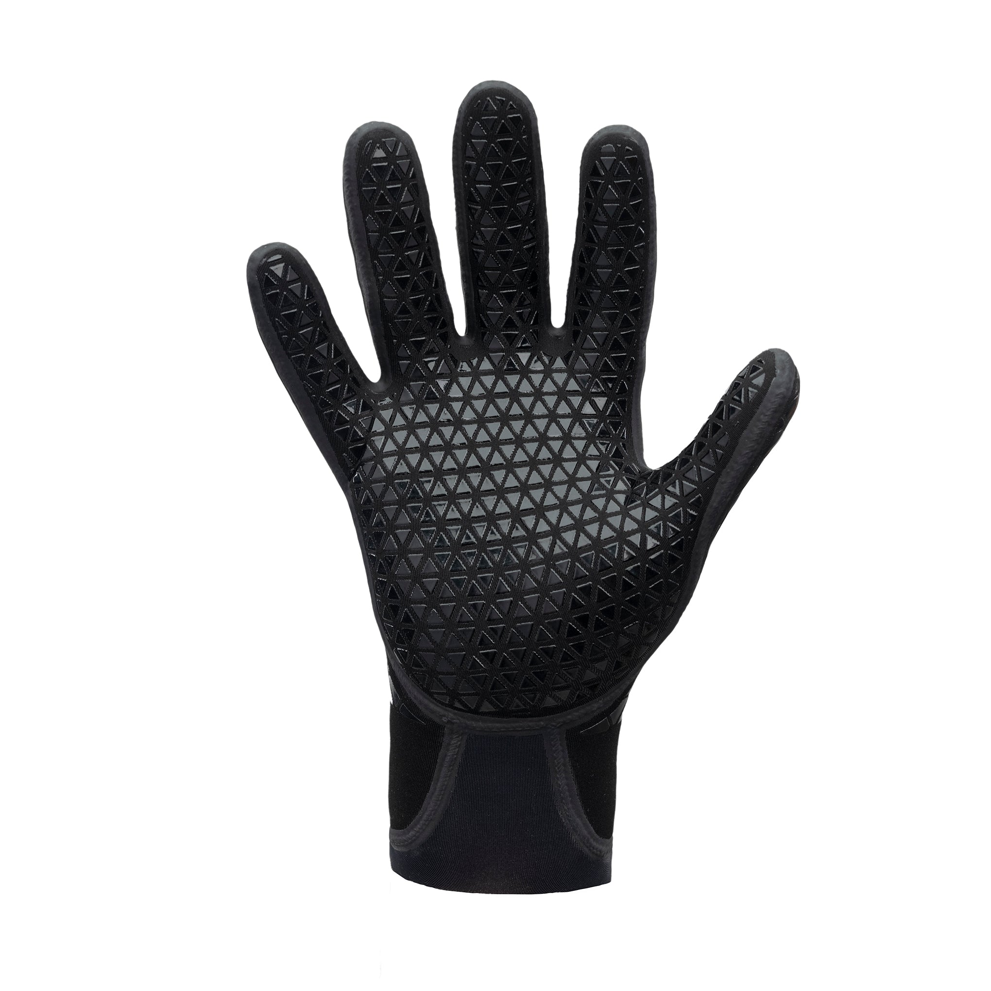 3:2 Gauntlet Wetsuit Glove with a textured silicone grip for better performance in cold water.