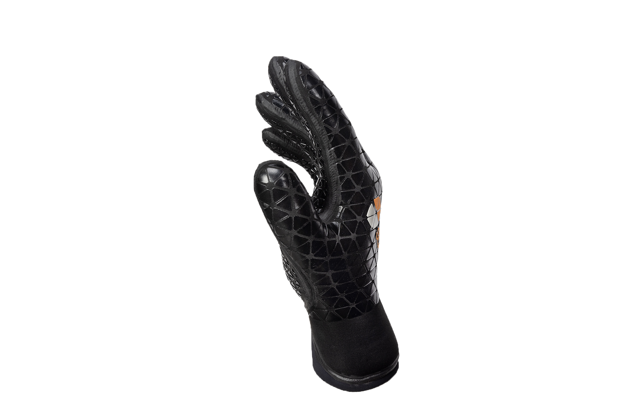 5:3 Gauntlet Wetsuit Gloves displayed with a textured grip and sleek design, perfect for winter water activities.