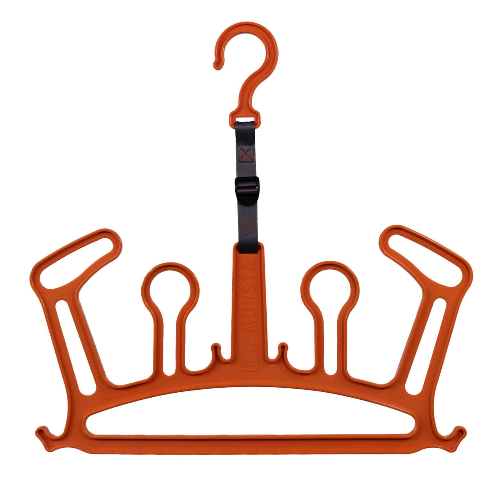 C-Monsta Wetsuit Hanger V2 Orange | High-Visibility Gear Dryer for wetsuits, boots, and gloves.
