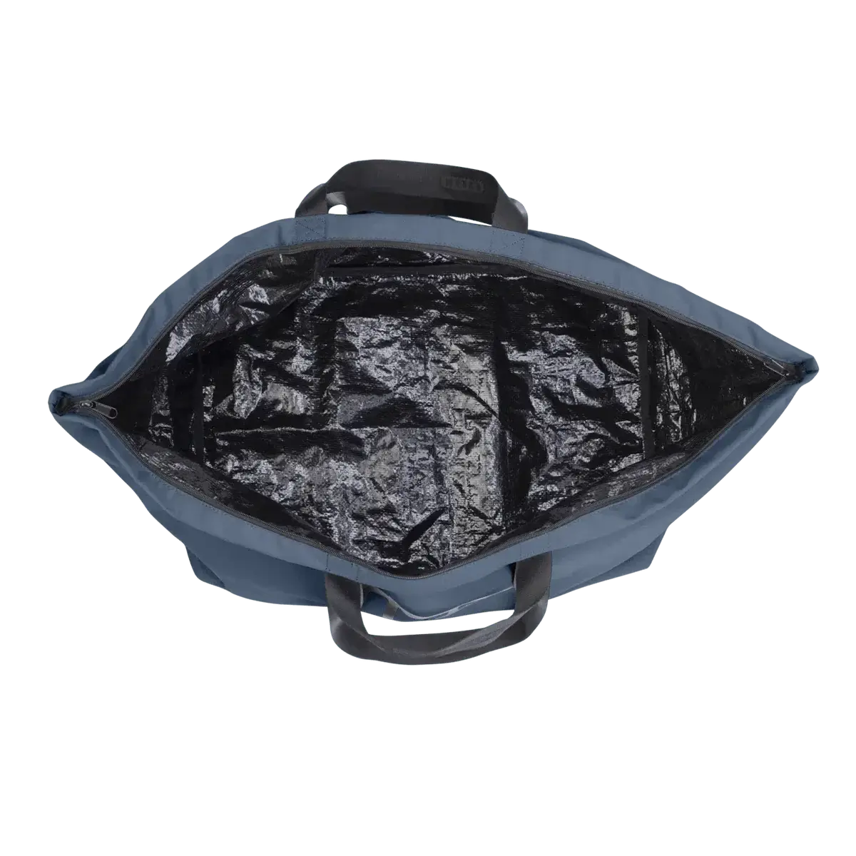 A navy-colored ION Session Bag with a zippered top and an ION logo on the side, designed for water-repellent storage.