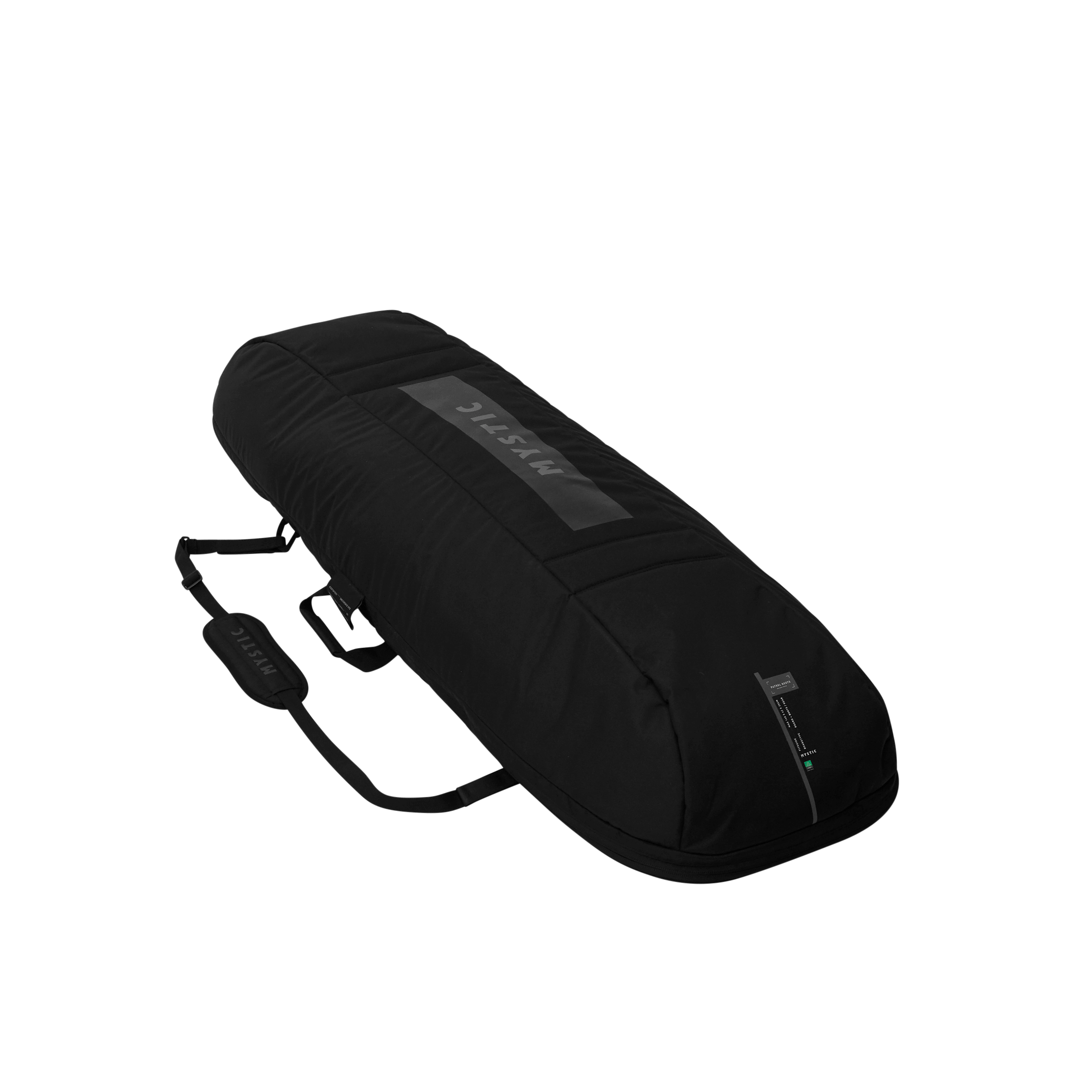 Patrol Day Cover Boots - Black - 2026: black padded boot cover with shoulder strap for easy transport.