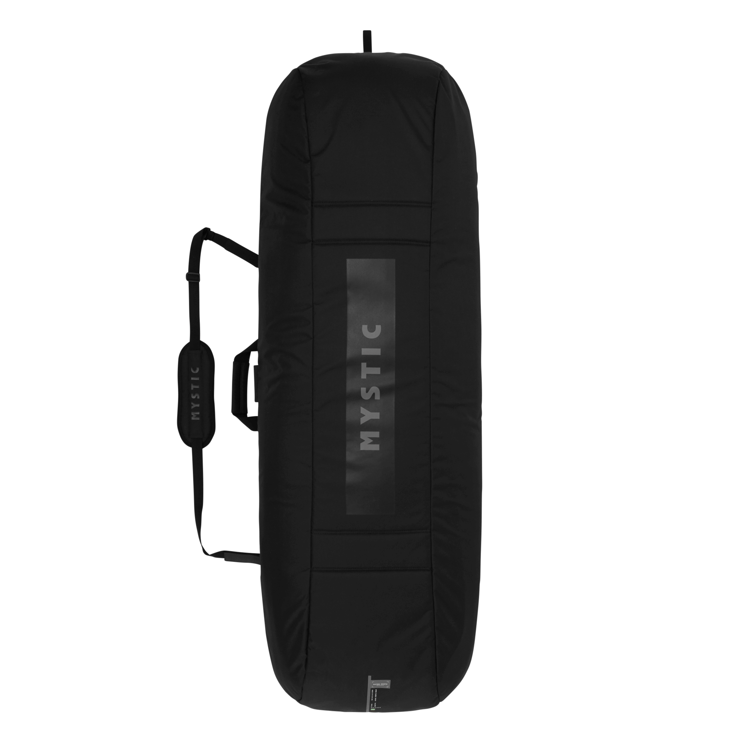 Patrol Day Cover Boots - Black - 2026, a sleek black boot cover bag with MYSTIC branding.