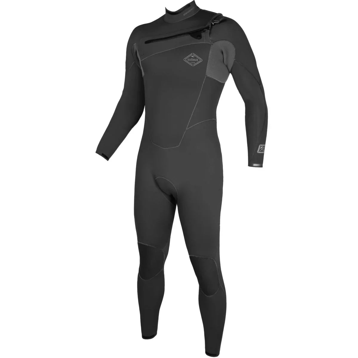 Sooruz FIGHTER 5/4/3 Men's Fullsuit Chest Zip - Black (W4)
