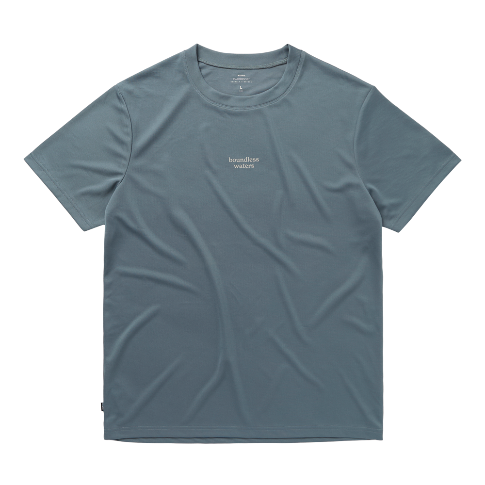 Mystic Tactic S/S Loosefit Quickdry Tidal Blue