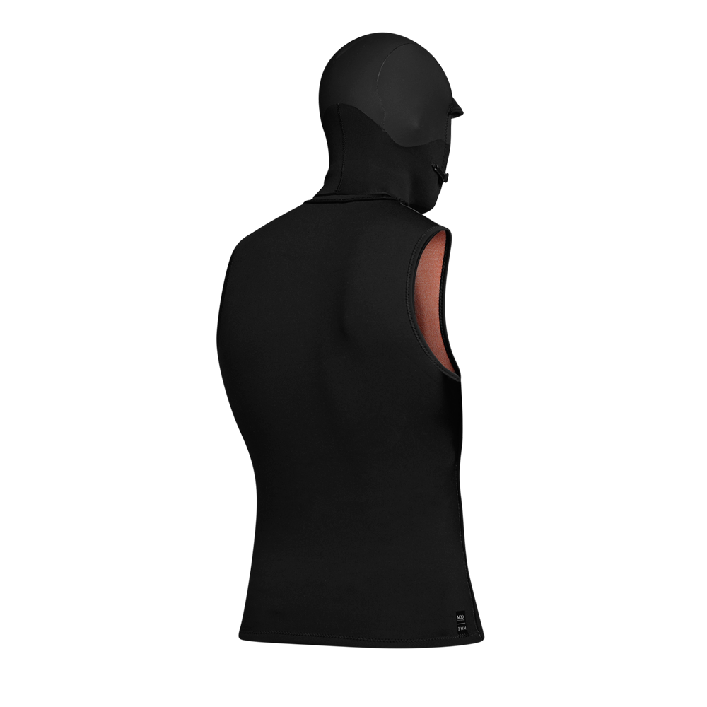 Mystic Star Rash Top with Hood back view