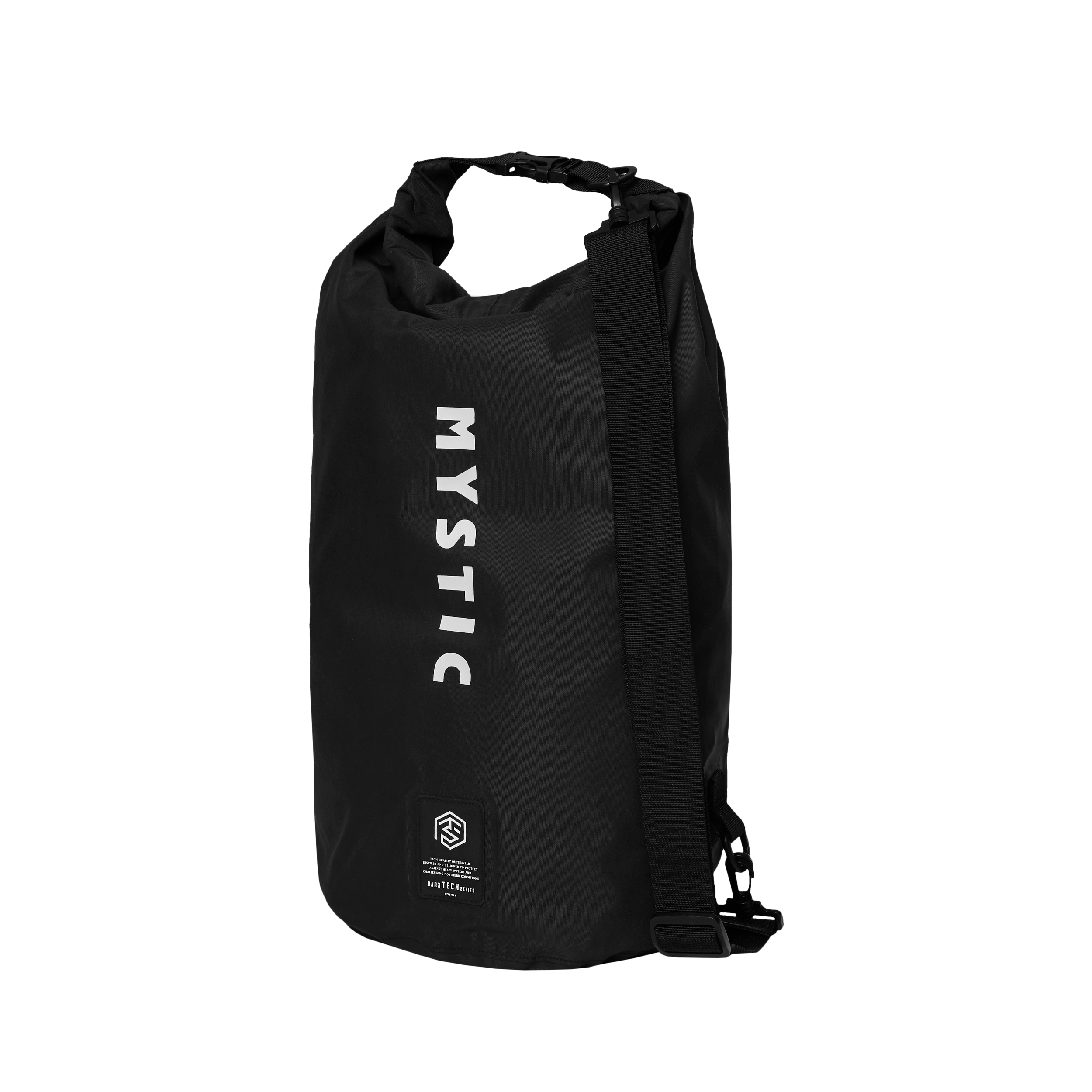 Mystic Dry Bag DTS 20L Black front view