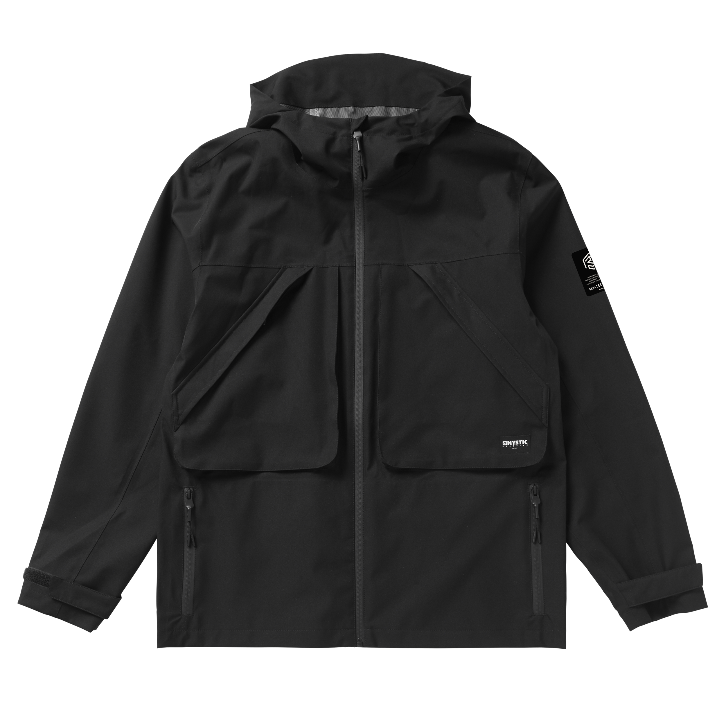 Mystic DTS Rain Jacket front on model