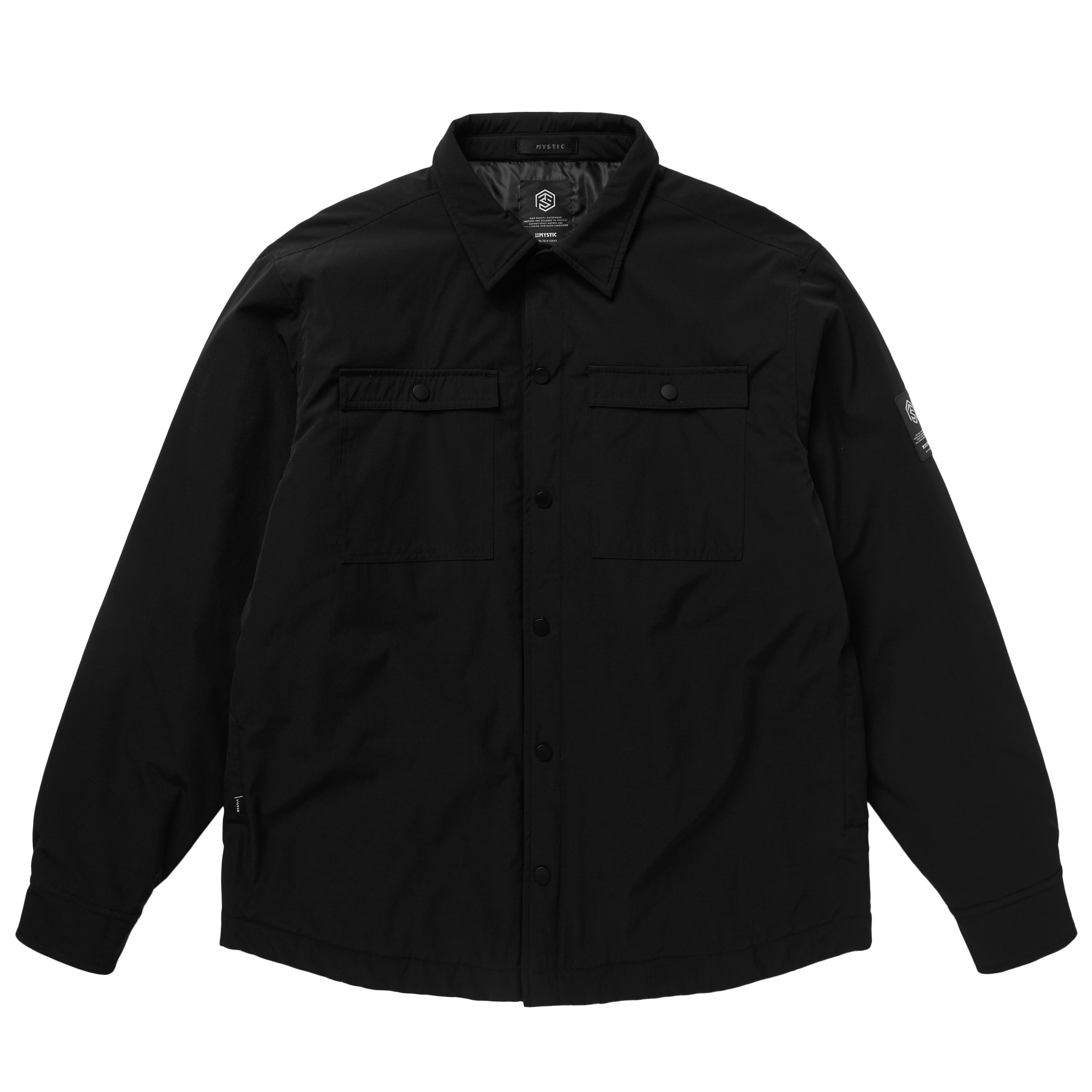 Mystic DTS Overshirt front on model