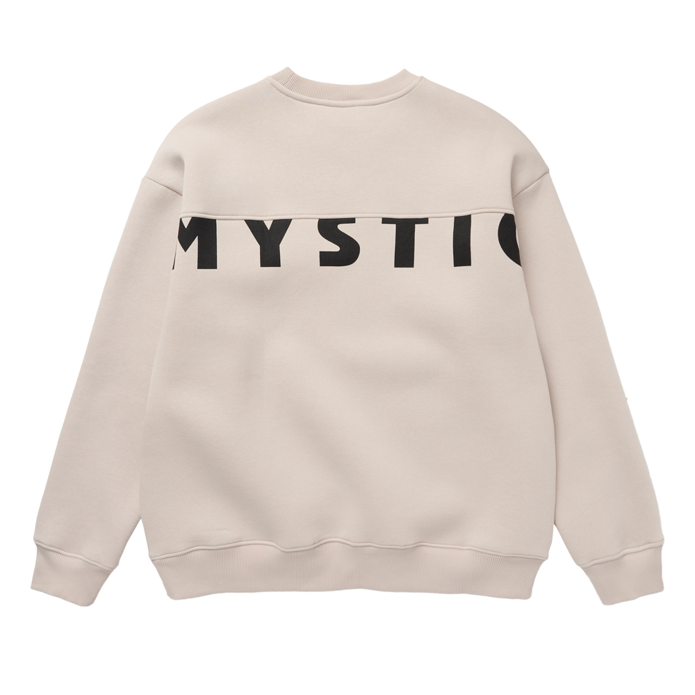 Mystic Profile Crew Sweat Dark Clouds back