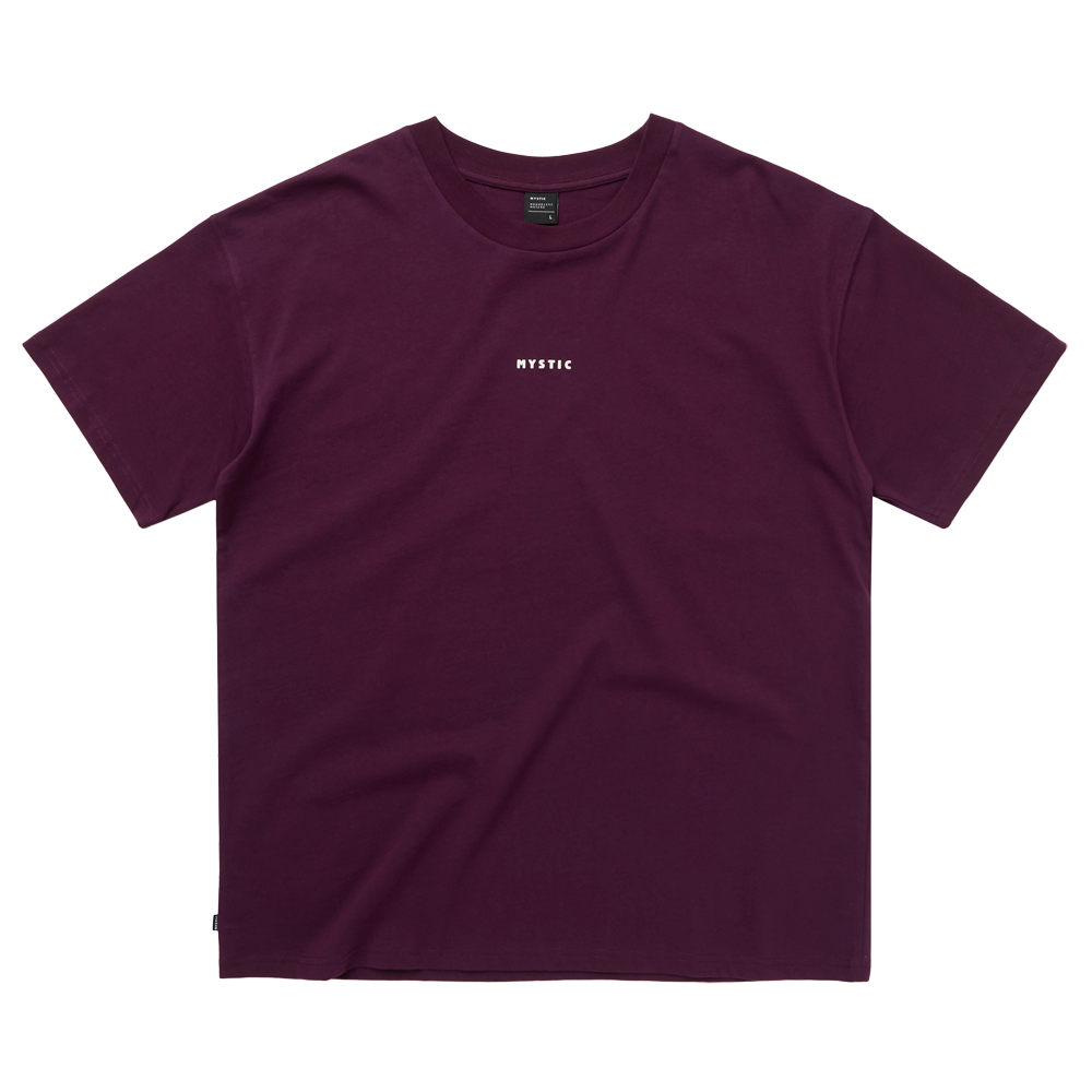 Mystic Concept SB1 Tee Oxblood Red colourway