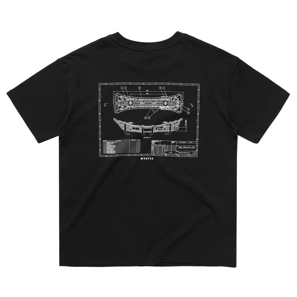 Mystic Concept SB1 Tee back print detail