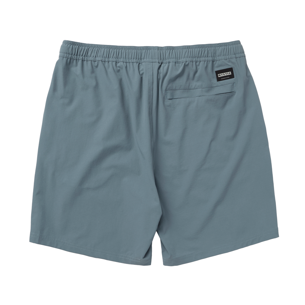 Mystic Fusion Hybrid Short Tidal Blue side