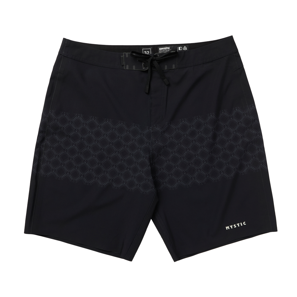 Mystic Prism Boardshort Black front