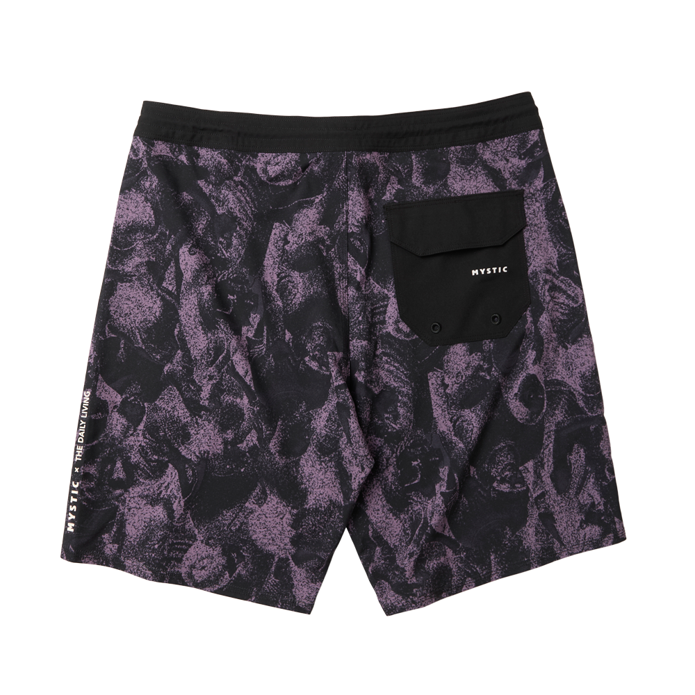 Mystic Daily Living Boardshort Rosewood back