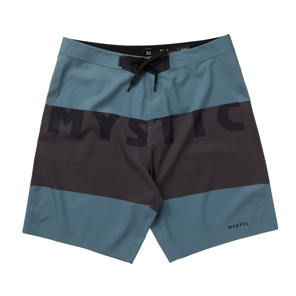 Mystic Profile Boardshorts Tidal Blue front on model