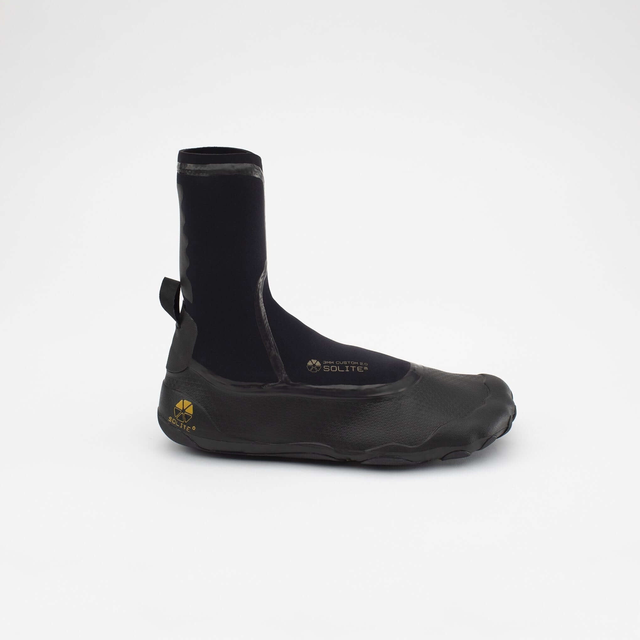 SOLITE - 3mm Custom 2.0 Watersport Boots side view showing unique design and flexibility.