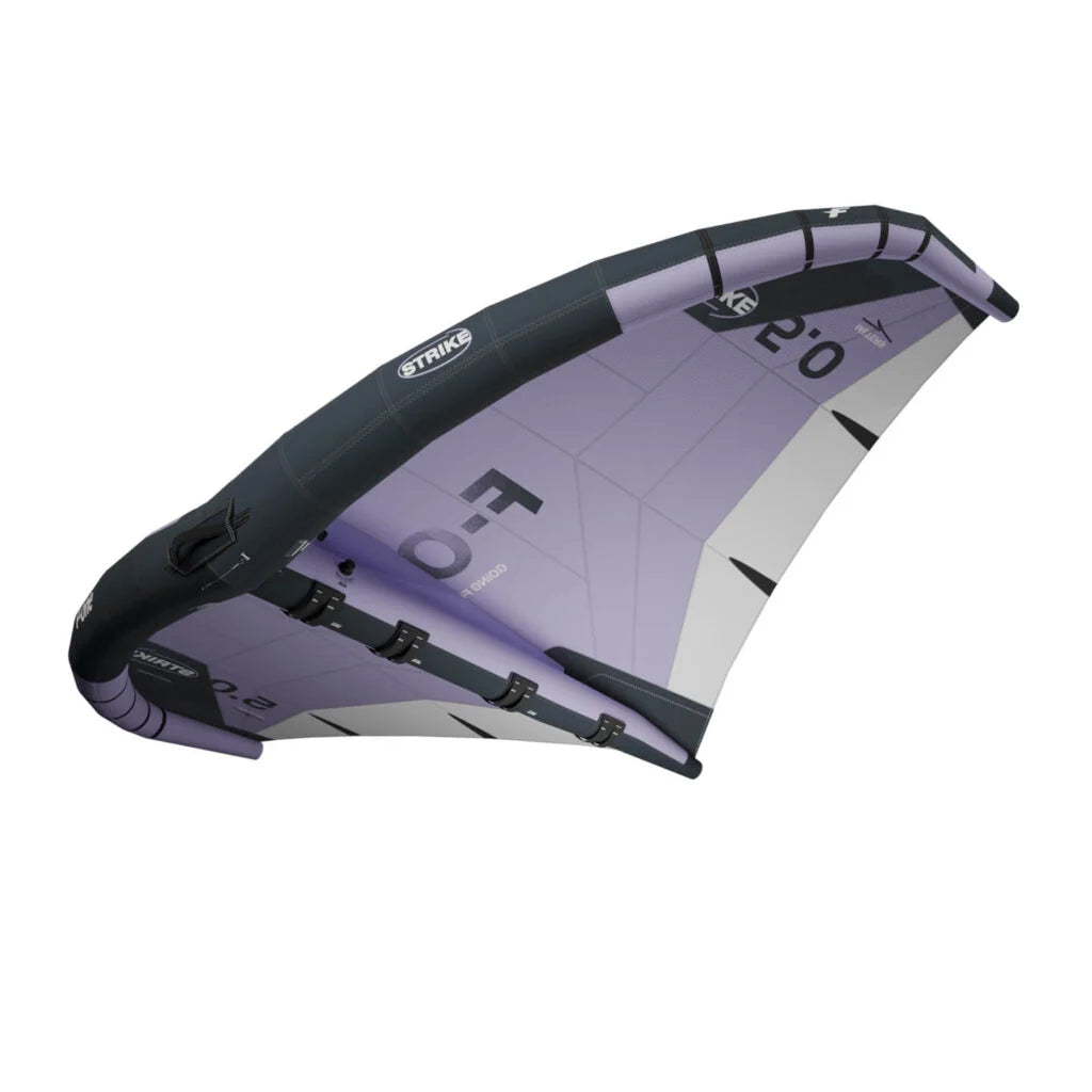 F-ONE Strike V6 | Wing Foil Wing showcasing its sleek design and performance features for wing foiling.