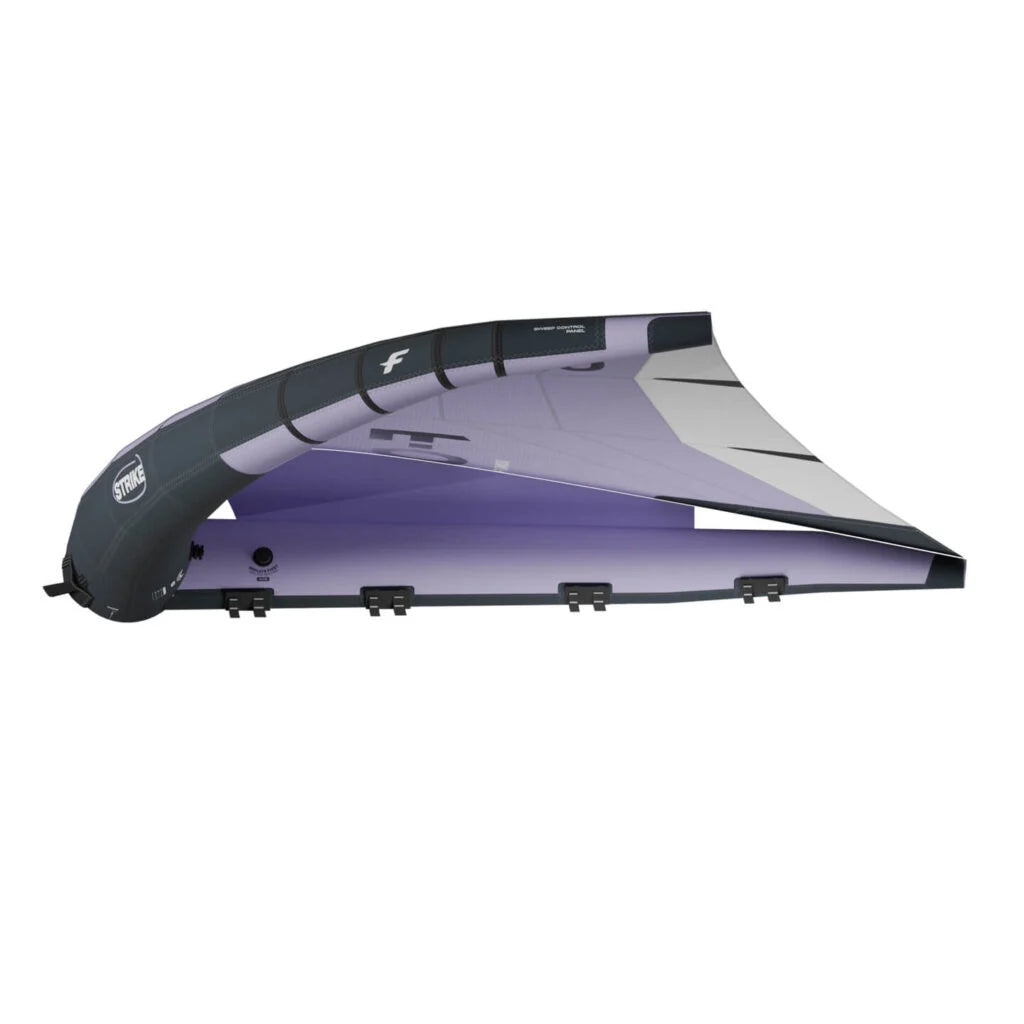 F-ONE Strike V6 | Wing Foil Wing showcasing its sleek design for optimal performance on the water.