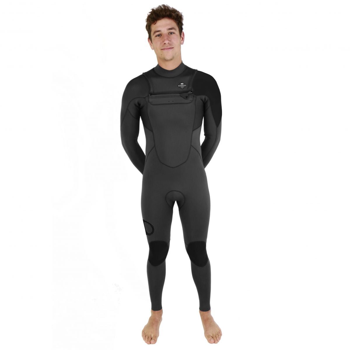 Sooruz FLY+ 5/4 Mens Fullsuit Front Zip - Grey (H22)