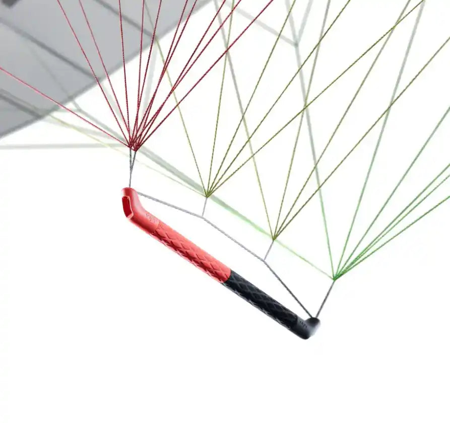 VAYU PYRO 2026 | Parawing close-up of the bridle and lines showcasing balance and control features.